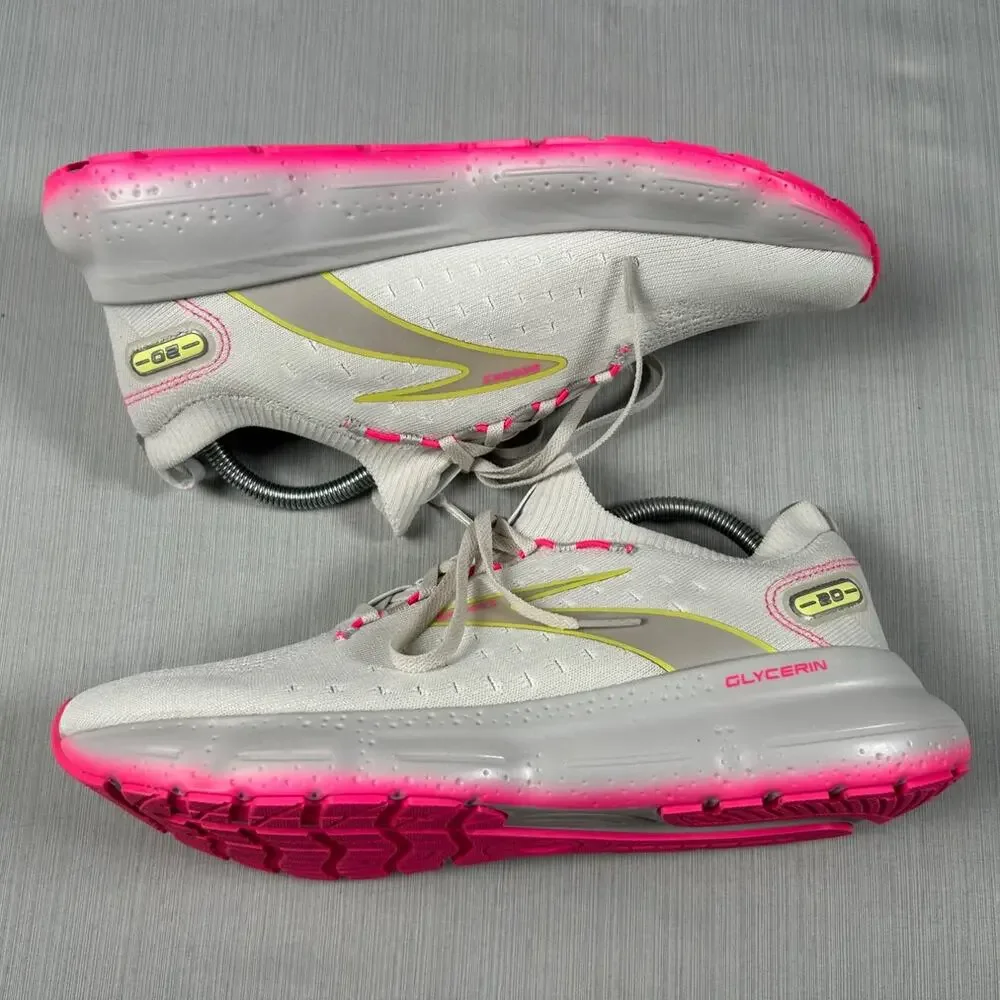 Brooks Glycerin Stealth Fit 20 Women's Athletic US 10.5 White Stealthfit Running